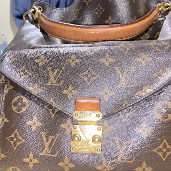 Louis Vuitton Monogram Metis Two Way Hobo Shoulder Handbag - Picture 3 of 8